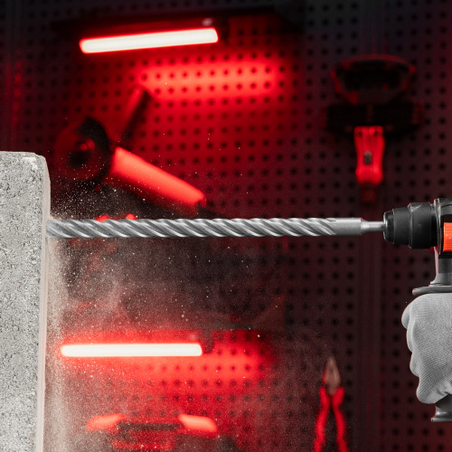 Бур по бетону, 20 x 400 мм, SDS PLUS c крестовой пластиной MATRIX по ценам производителя в Уфе с доставкой по всей России