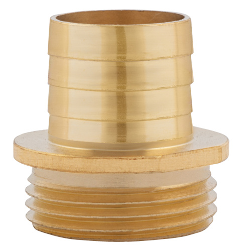 Штуцер для шланга 1" с наружной резьбой G1" Denzel по ценам производителя в Уфе с доставкой по всей России