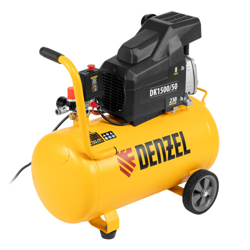 Компрессор воздушный DK1500/50, Х-PRO 1.5 кВт, 230 л/мин, 50 л Denzel по ценам производителя в Уфе с доставкой по всей России