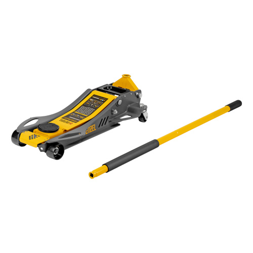 Домкрат гидравлический подкатной, 3,8 т, 110-580 мм, быстрый подъем, низкий подхват, проф. Denzel по ценам производителя в Уфе с доставкой по всей России