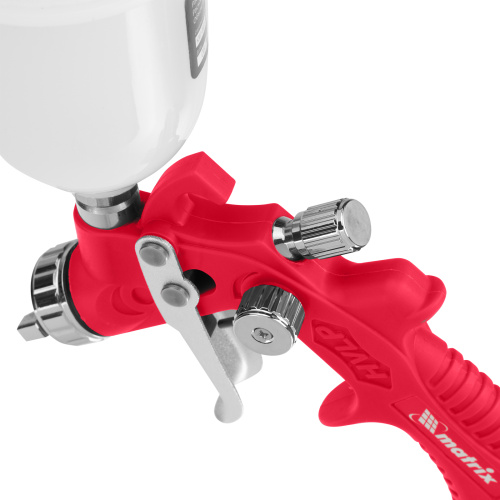 Краскораспылитель HVLP пневмат. с верхним бачком V= 0,1 л, сопло диаметром 0.8 мм Matrix по ценам производителя в Уфе с доставкой по всей России