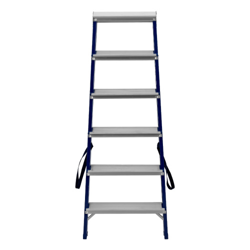 Стремянка двусторонняя 6 ступеней, стальная, Сибртех по ценам производителя в Уфе с доставкой по всей России