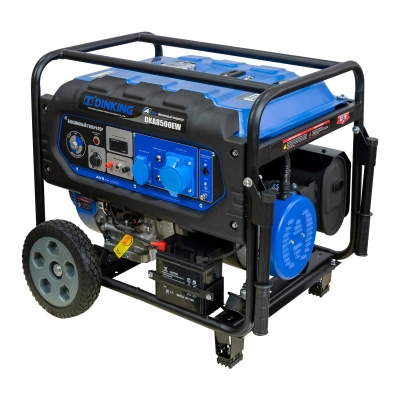 Генератор бензиновый Dinking DKA8500EW (8,5кВт, электростартер, 17лс, колёса, АВР) по ценам производителя в Уфе с доставкой по всей России