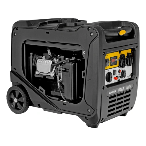 Генератор инверторный GS-4500iSE, 4,5 кВт, 230 В, закрытый корпус, электростартер Denzel по ценам производителя в Уфе с доставкой по всей России