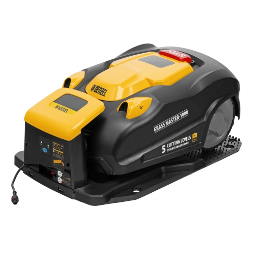Робот-газонокосилка Grass Master 1000  1000м², 3Ач, 28V, LCD дисплей, Wi-Fi Denzel по ценам производителя в Уфе с доставкой по всей России