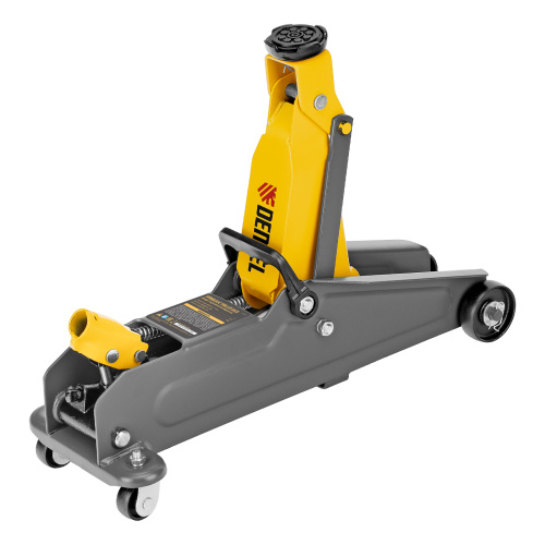 Домкрат гидравлический подкатной, 2 т, 135-385 мм Denzel по ценам производителя в Уфе с доставкой по всей России