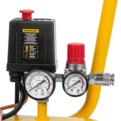 Компрессор воздушный DCV2200/50, прямой привод, 2.2 кВт, 50 литров, 380 л/мин Denzel по ценам производителя в Уфе с доставкой по всей России