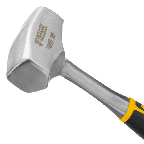 Кувалда 1 кг, цельнометаллическая, двухкомпонентная рукоятка Denzel по ценам производителя в Уфе с доставкой по всей России