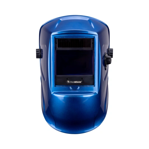 Маска сварщика GEFEST синяя (ф-р 9500V, пр-во FoxWeld) без коробки по ценам производителя в Уфе с доставкой по всей России