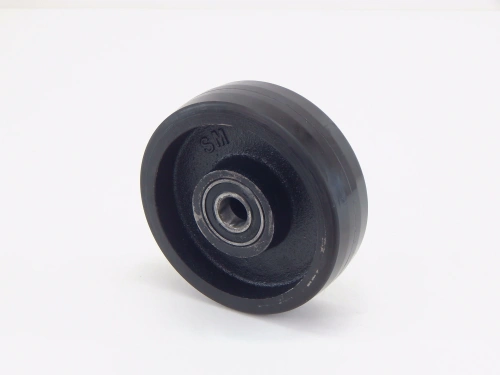 Колесо полиуретан 150х50 мм с подшипником для тележек гидравлических BFWL/BFL10/BFL15 по ценам производителя в Уфе с доставкой по всей России