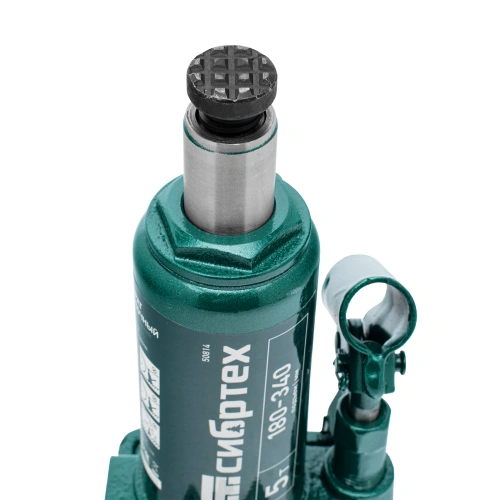 Домкрат гидравлический бутылочный, 5 т, 180-340 мм, в пласт. кейсе Сибртех по ценам производителя в Уфе с доставкой по всей России