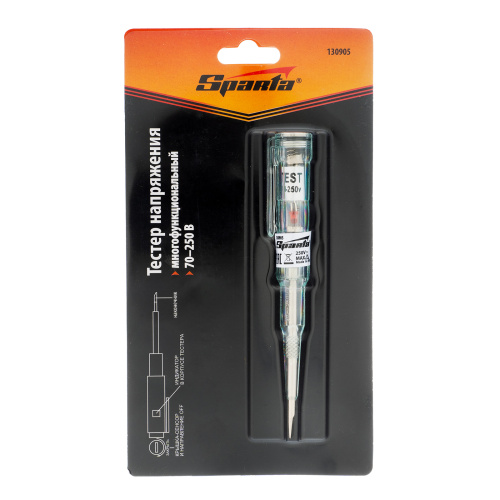 Тестер напряжения 70-250 В  многофункциональный Sparta по ценам производителя в Уфе с доставкой по всей России
