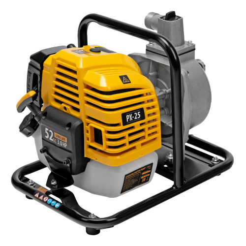 Мотопомпа бензиновая для чистой воды PX-25, 52 см3, 1", 170 л/мин, глуб 8 м, напор 30 м Denzel по ценам производителя в Уфе с доставкой по всей России