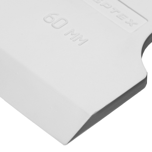 Шпатель, белая резина, 60 мм Сибртех по ценам производителя в Уфе с доставкой по всей России