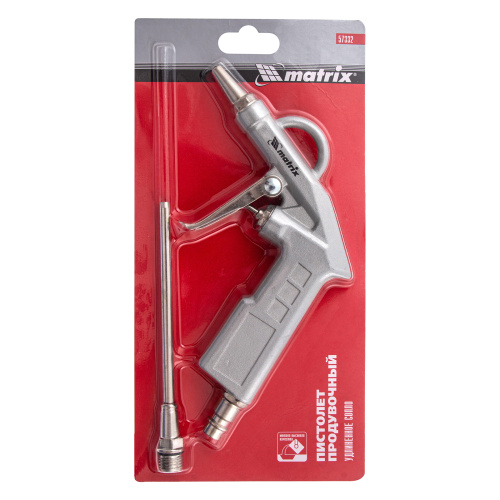 Пистолет продувочный с удлиненным соплом, пневматический, 135 мм Matrix по ценам производителя в Уфе с доставкой по всей России