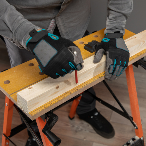 Верстак-тиски, 640 х 520 х 790 мм, портативный Sparta по ценам производителя в Уфе с доставкой по всей России