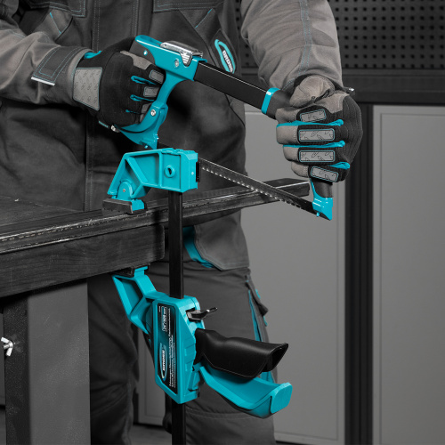 Струбцина реечная, быстрозажимная, пистолетного типа, пошаговый механизм, пластиковый корпус, 600мм Gross по ценам производителя в Уфе с доставкой по всей России