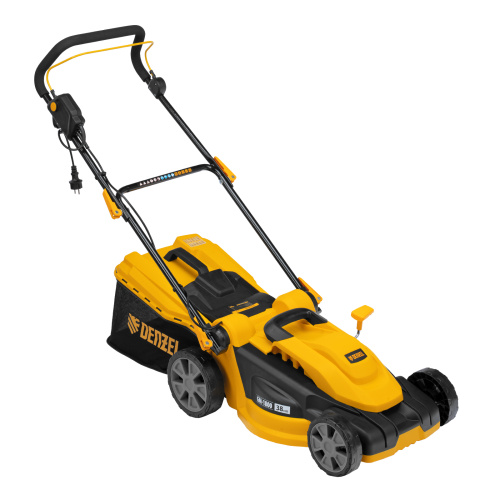Газонокосилка электрическая GM-1800, 1800 Вт, шир. 38 см, 6 уров., травосб. 40 л. Denzel по ценам производителя в Уфе с доставкой по всей России