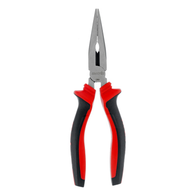 Длинногубцы прямые, 180 мм, хром-ванадий, двухкомпонентные рукоятки Matrix по ценам производителя в Уфе с доставкой по всей России