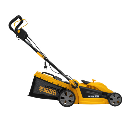 Газонокосилка электрическая GM-1800, 1800 Вт, шир. 38 см, 6 уров., травосб. 40 л. Denzel по ценам производителя в Уфе с доставкой по всей России
