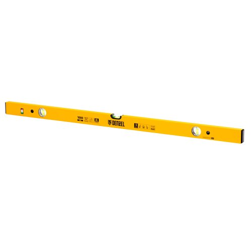 Уровень алюминиевый, 1500 мм, фрезерованный, 3 глазка Denzel по ценам производителя в Уфе с доставкой по всей России
