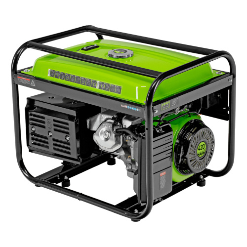 Генератор бензиновый БС-8000Э, 6,6 кВт, 230В, четырехтактный, 25 л, электростартер Сибртех по ценам производителя в Уфе с доставкой по всей России