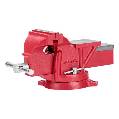 Тиски слесарные, 125 мм, поворотные, с наковальней Matrix по ценам производителя в Уфе с доставкой по всей России