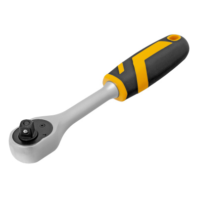 Ключ-трещотка 3/8", 90 зубьев, с быстрым сбросом, CrV Denzel по ценам производителя в Уфе с доставкой по всей России