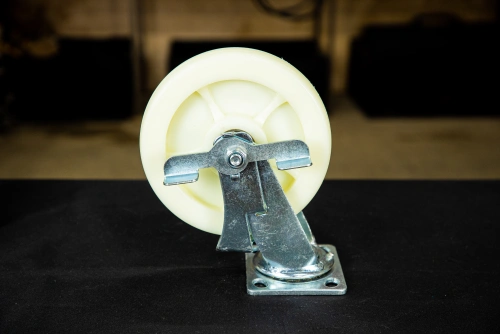 Колесо большегрузное поворотное SCdnb 80 200 мм полипропиленовое с тормозом по ценам производителя в Уфе с доставкой по всей России