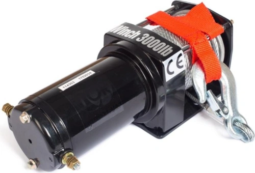 Лебедка автомобильная электрическая 1361кг  13,5м 12В TOR P3000-1A купить в Москве с доставкой по всей России | ProtosMarket.ru