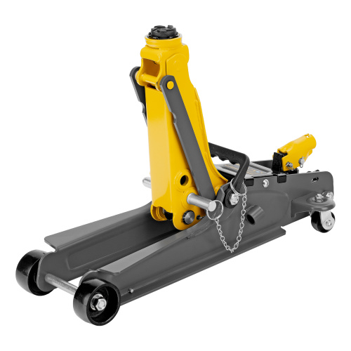 Домкрат гидравлический подкатной с фиксатором, 2,5 т, 85-385 мм Denzel по ценам производителя в Уфе с доставкой по всей России