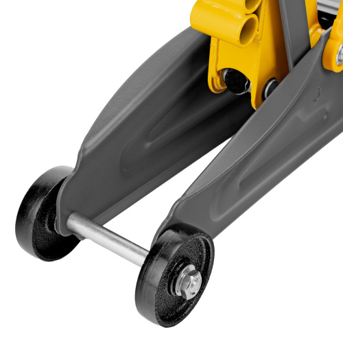 Домкрат гидравлический подкатной с фиксатором, 2 т, 130-330 мм Denzel по ценам производителя в Уфе с доставкой по всей России