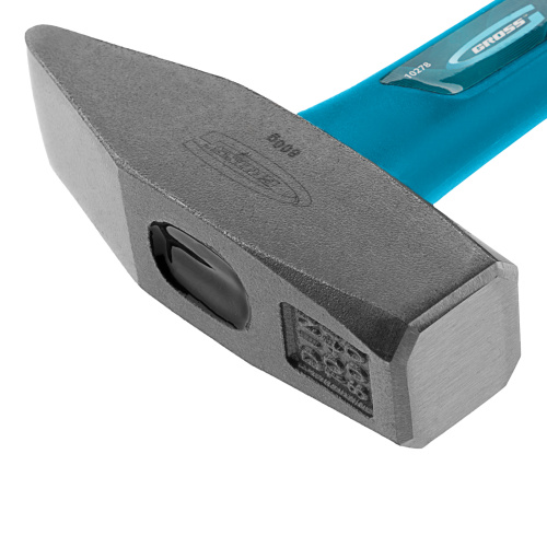 Молоток слесарный, 800 г, квадратный боек, фибергласовая обрезиненная рукоятка Gross по ценам производителя в Уфе с доставкой по всей России