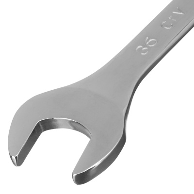 Ключ комбинированный, 36 мм, CrV, полированный хром Matrix по ценам производителя в Уфе с доставкой по всей России