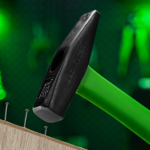 Молоток слесарный, 300 г, фибергласовая обрезиненная рукоятка Сибртех по ценам производителя в Уфе с доставкой по всей России