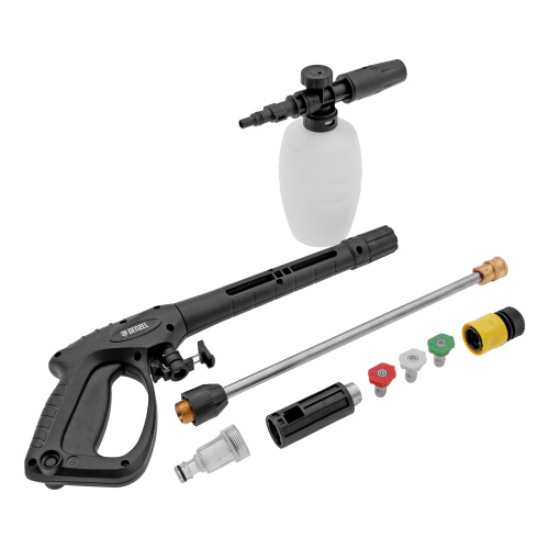 Моечная машина высокого давления R-180i, 2400 Вт, 180 бар, 7.5 л/мин, асинхронный двигатель Denzel по ценам производителя в Уфе с доставкой по всей России