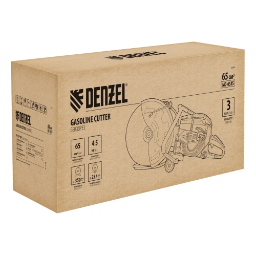 Бензорез МС-6535, 65 см3, диаметр диска 350 мм DENZEL купить в Москве с доставкой по всей России | ProtosMarket.ru