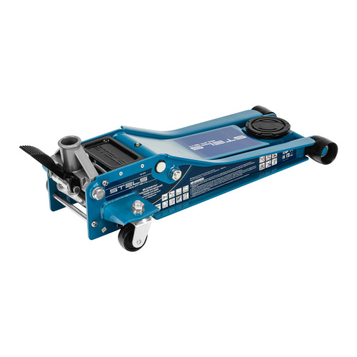 Домкрат гидравлический подкатной 3 т, быстрый подъем, Low profile quick lift, 75-505 мм, профессиональный STELS по ценам производителя в Уфе с доставкой по всей России