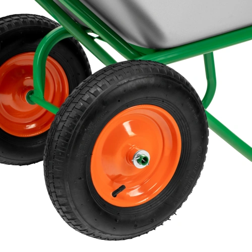 Тачка садово-строительная, 2-х колесная, усиленная, грузоподъемность 320 кг, объем 100 л Palisad по ценам производителя в Уфе с доставкой по всей России