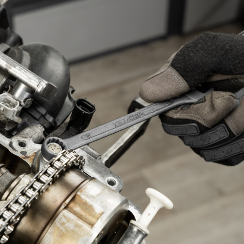 Набор ключей комбинированных, 6 - 32 мм, 22 шт., CrV, фосфатированные Сибртех по ценам производителя в Уфе с доставкой по всей России