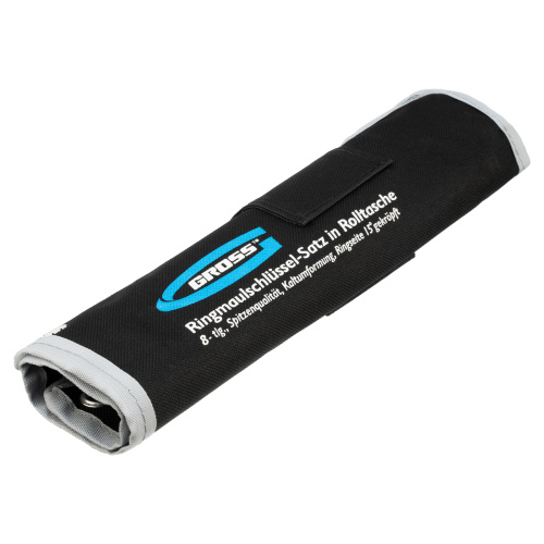 Набор ключей комбинированных 8-19 мм, 8 шт, CrV, холодный штамп Gross по ценам производителя в Уфе с доставкой по всей России