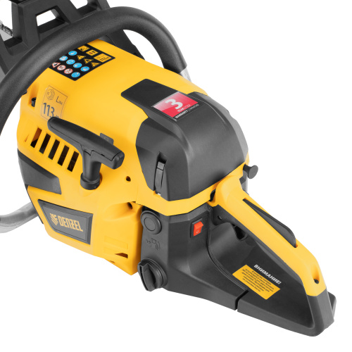 Пила цепная бензиновая DS-5218, шина 45 см, 52 см3, 3 л.с, шаг 0,325, паз 1,5 мм, 72 звена Denzel по ценам производителя в Уфе с доставкой по всей России