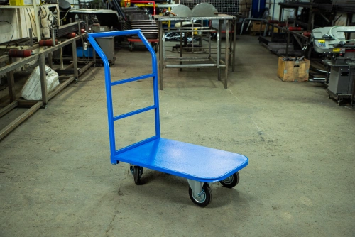 Тележка платформенная TOR ТП-1 (500х800) г/п 435 кг (160 мм) по ценам производителя в Уфе с доставкой по всей России