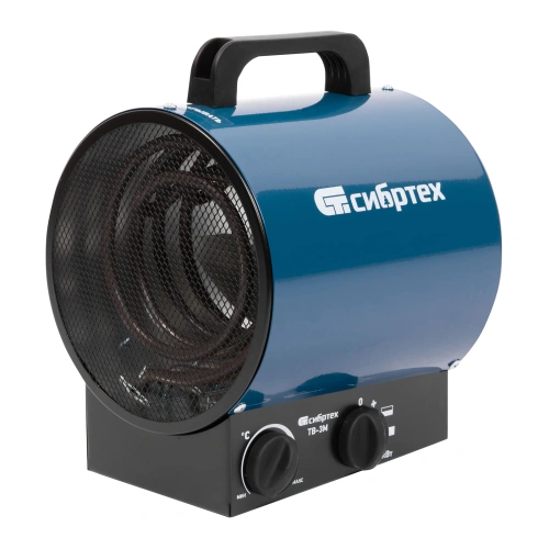 Тепловая пушка ТВ-3М (тепловентилятор), 230 В, 3 режима: вентилятор/1500 Вт /3000 Вт Сибртех купить в Москве с доставкой по всей России | ProtosMarket.ru
