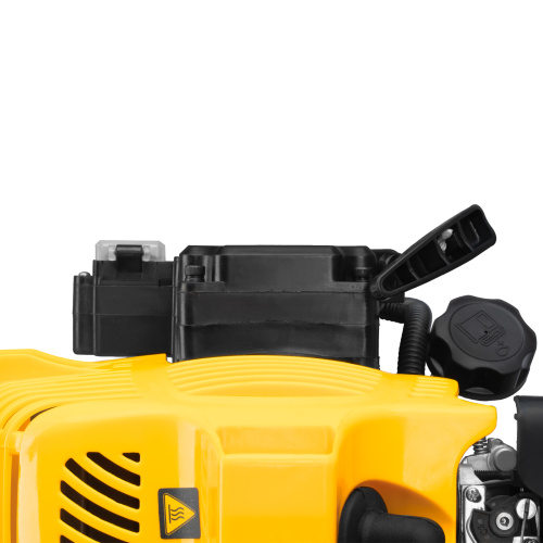 Триммер бензиновый DT-43E, 43 см3, неразъемная штанга, электростартер, состоит из 2 частей Denzel по ценам производителя в Уфе с доставкой по всей России