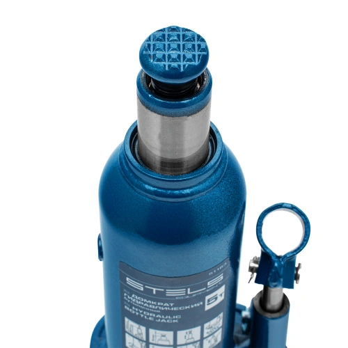 Домкрат гидравлический бутылочный, 5 т, h подъема 207-404 мм Stels по ценам производителя в Уфе с доставкой по всей России