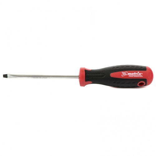 Отвертка Profi, SL5.5 х 100 мм, S2, двухкомпонентная рукоятка Matrix по ценам производителя в Уфе с доставкой по всей России