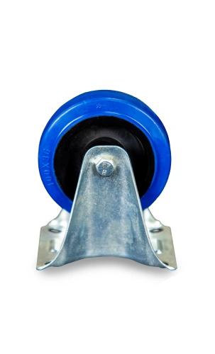 Колесо неповоротное из эластичной резины MW70 100 мм по ценам производителя в Уфе с доставкой по всей России