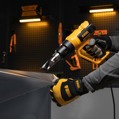 Фен технический HG-2000E, 2000 Вт, 2 режима, LCD дисплей Denzel по ценам производителя в Уфе с доставкой по всей России