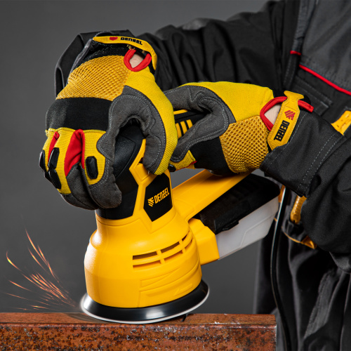 Машина шлифовальная эксцентриковая OS-125, 450 Вт, 6000-12000 об/мин Denzel по ценам производителя в Уфе с доставкой по всей России